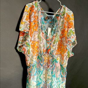 City Chic beach style maxi dress